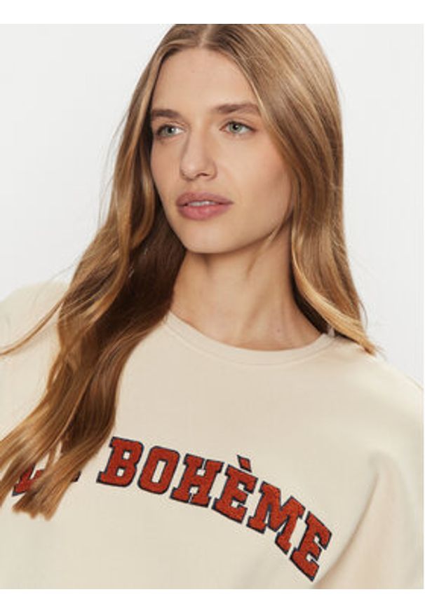 only - ONLY Bluza Toddy 15337200 Beżowy Oversize. Kolor: beżowy. Materiał: bawełna