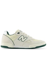 Buty męskie New Balance Numeric UN600TTR - beżowe. Kolor: beżowy. Materiał: guma, materiał, dresówka, zamsz. Szerokość cholewki: normalna. Sport: skateboard, fitness, bieganie #1