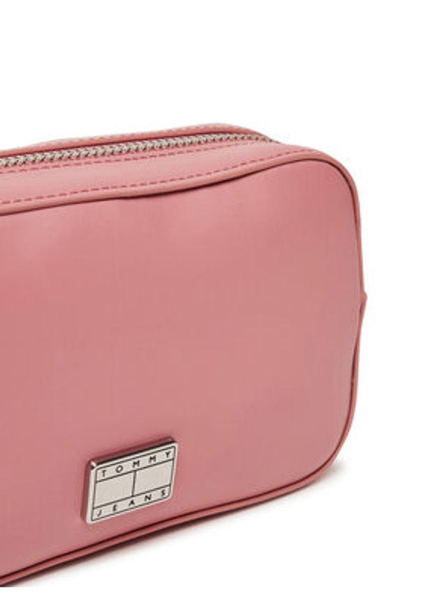 Tommy Jeans Torebka Tjw American Cool Camera Bag AW0AW17570 Różowy. Kolor: różowy. Materiał: skórzane