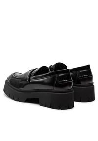 Hugo Loafersy Kris 50523226 Czarny. Kolor: czarny. Materiał: skóra