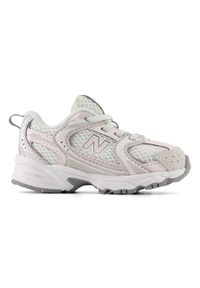 Buty niemowlęce New Balance I530851 – szare. Kolor: szary. Materiał: guma, zamsz, syntetyk, materiał. Szerokość cholewki: normalna #1