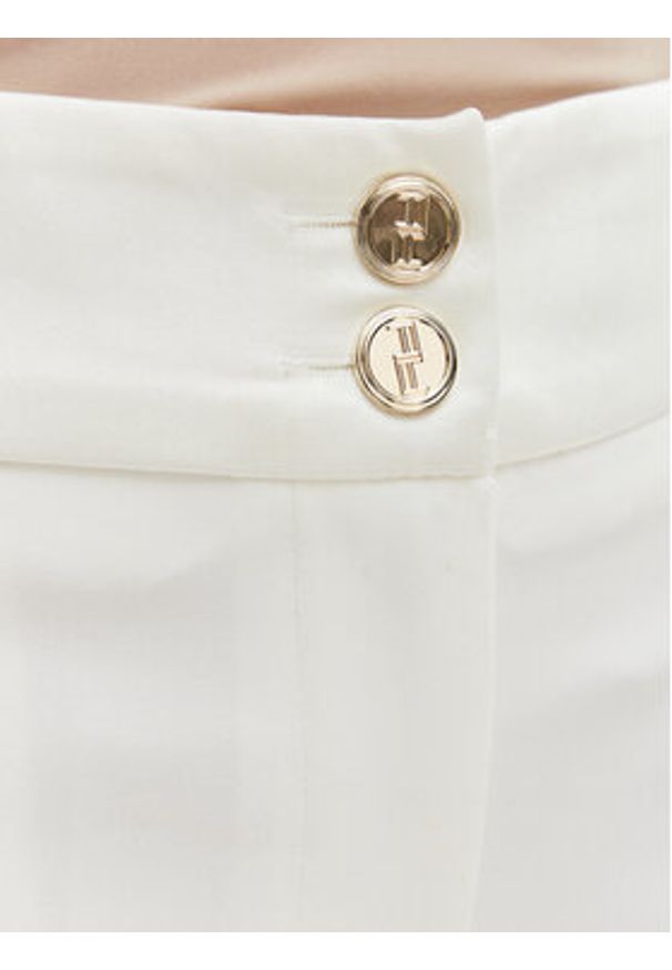 Artigli Spodnie materiałowe ACPA004371 Écru Regular Fit. Kolor: kremowy. Materiał: syntetyk