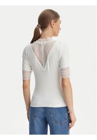 only - ONLY Bluzka Tilde 15335353 Biały Slim Fit. Kolor: biały. Materiał: wiskoza #4