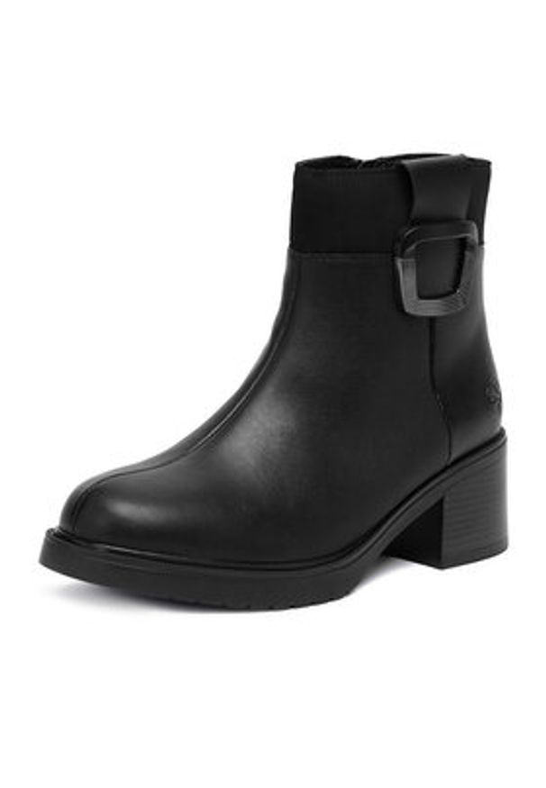 Rieker Botki CEO-Y5253-00 Czarny. Kolor: czarny. Materiał: skóra