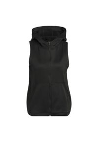 Adidas - Kamizelka Ultimate365 Cold.rdy z suwakiem na całej długości. Kolor: czarny. Sport: golf