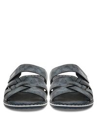 Rieker Klapki 21073-14 Granatowy. Kolor: niebieski #7