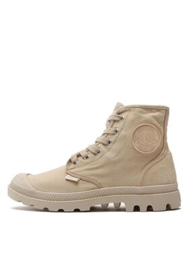 Palladium Trapery Pampa Hi 02352-221-M Beżowy. Kolor: beżowy. Materiał: materiał