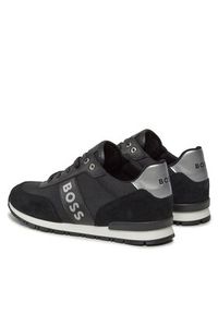 BOSS - Boss Sneakersy J29347 S Czarny. Kolor: czarny. Materiał: materiał #5