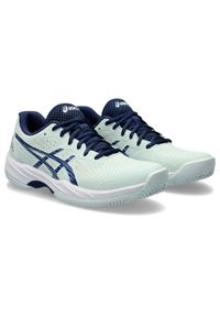 Buty do tenisa damskie Asics Gel-game 9 Clay Oc Women's Pale. Zapięcie: sznurówki. Kolor: zielony. Materiał: materiał. Szerokość cholewki: normalna. Sport: tenis