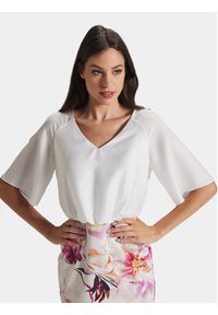 Swing Sukienka koktajlowa 5AG16100 Kolorowy Slim Fit. Materiał: syntetyk. Wzór: kolorowy. Styl: wizytowy #4
