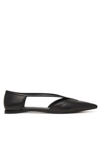 Max Mara Baleriny 2614521032600 Czarny. Kolor: czarny. Materiał: skóra #1