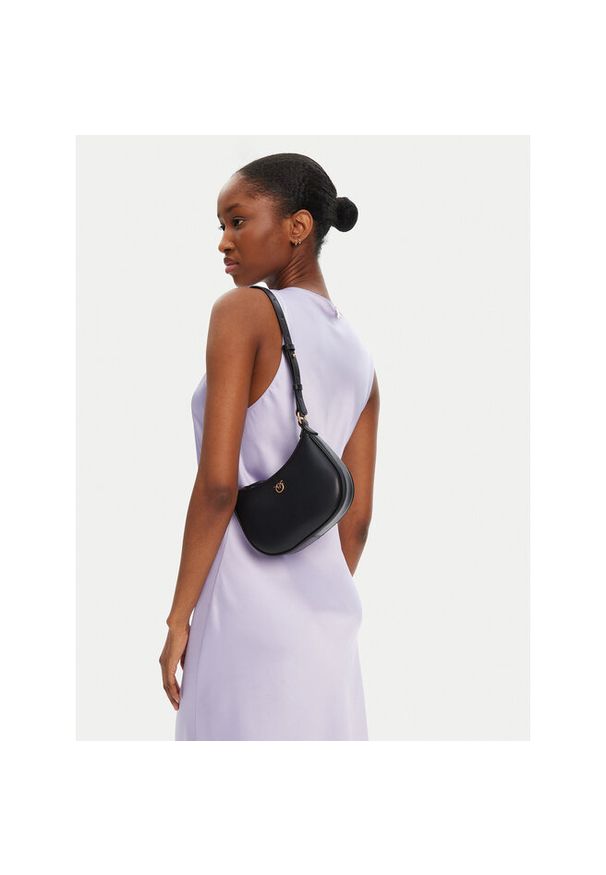 Pinko - Torebka PINKO. Kolor: czarny