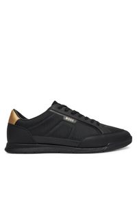 BOSS Sneakersy Nitan 50552879 Czarny. Kolor: czarny. Materiał: materiał