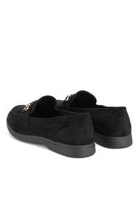 DeeZee Loafersy DS1590-2 Czarny. Kolor: czarny. Materiał: materiał #7