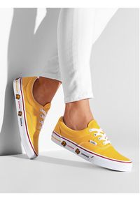 Vans Tenisówki Era VN0A54F14G11 Żółty. Kolor: żółty. Materiał: materiał