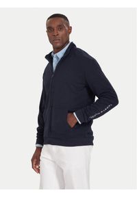 TOMMY HILFIGER - Tommy Hilfiger Bluza UM0UM03688 Granatowy Regular Fit. Kolor: niebieski. Materiał: bawełna