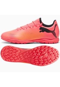 Buty piłkarskie Puma Future 7 Play Tt 107726-03 różowe. Zapięcie: sznurówki. Kolor: różowy. Materiał: syntetyk, guma. Sport: piłka nożna #5