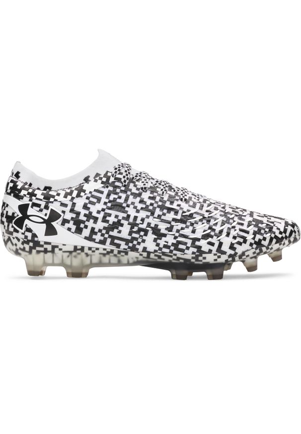 Buty piłkarskie Under Armour Magnetico Elite 5 FG. Kolor: czarny, biały, wielokolorowy. Sport: piłka nożna