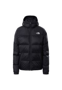 Kurtka The North Face Diablo 0A55H4KX71 - czarna. Okazja: na co dzień. Typ kołnierza: kaptur. Kolor: czarny. Materiał: materiał, puch, tkanina, nylon. Sezon: zima. Styl: klasyczny, casual