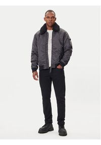 Napapijri Kurtka bomber A-Nemes NP0A891X Czarny Regular Fit. Kolor: czarny. Materiał: syntetyk #7