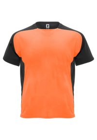 ROLY - Dziecięca/niemowlęca Koszulka Sportowa Bugatti Z Krótkim Rękawem. Kolor: wielokolorowy, pomarańczowy, czarny. Długość rękawa: krótki rękaw. Długość: krótkie
