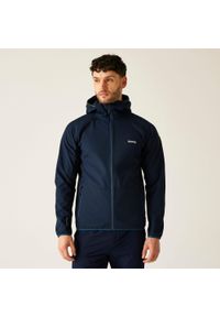 Regatta - Arec III Męski wodoodporny softshell na wędrówki. Kolor: niebieski. Materiał: softshell. Sport: turystyka piesza #1