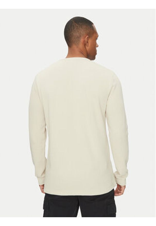 BOSS Longsleeve Tempesto 50520725 Beżowy Regular Fit. Kolor: beżowy. Materiał: bawełna. Długość rękawa: długi rękaw