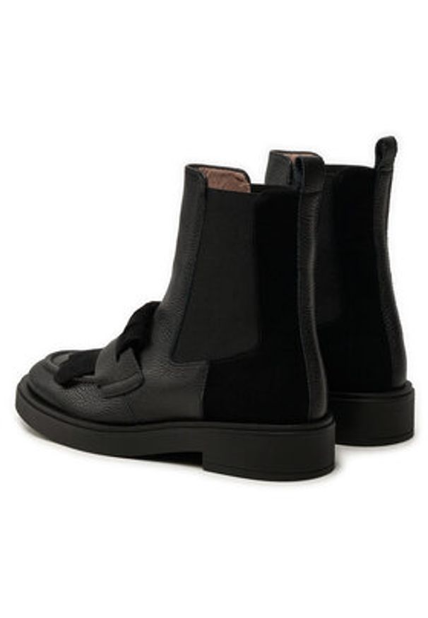 Hispanitas Botki HI243613 Czarny. Kolor: czarny. Materiał: skóra