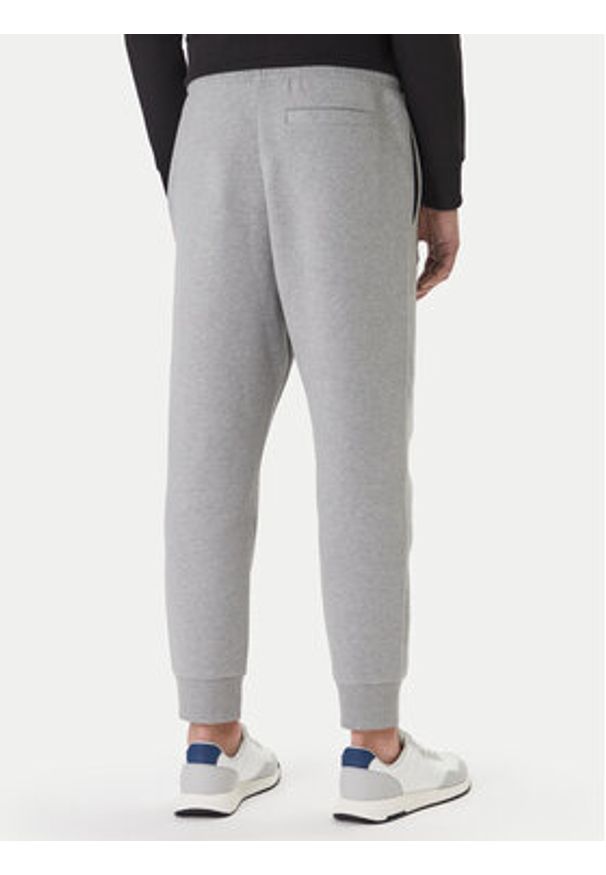 BOSS Spodnie dresowe Hadiko 50555505 Szary Regular Fit. Kolor: szary. Materiał: bawełna