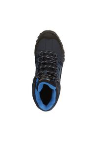 Buty trekkingowe damskie Edgepoint WP Regatta wodoodporne. Kolor: fioletowy, niebieski, wielokolorowy. Materiał: poliester. Styl: sportowy