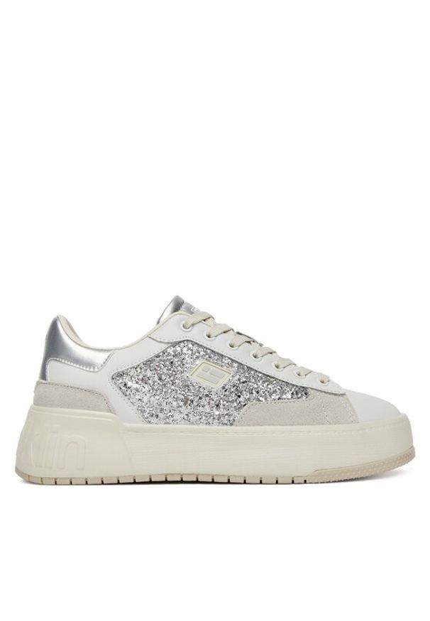 D.Franklin Sneakersy DFSH321093 Kolorowy. Materiał: skóra. Wzór: kolorowy