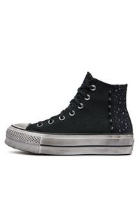 Converse Trampki Chuck Taylor All Star Lift Platform Chrome A06450C Czarny. Kolor: czarny. Obcas: na platformie #10