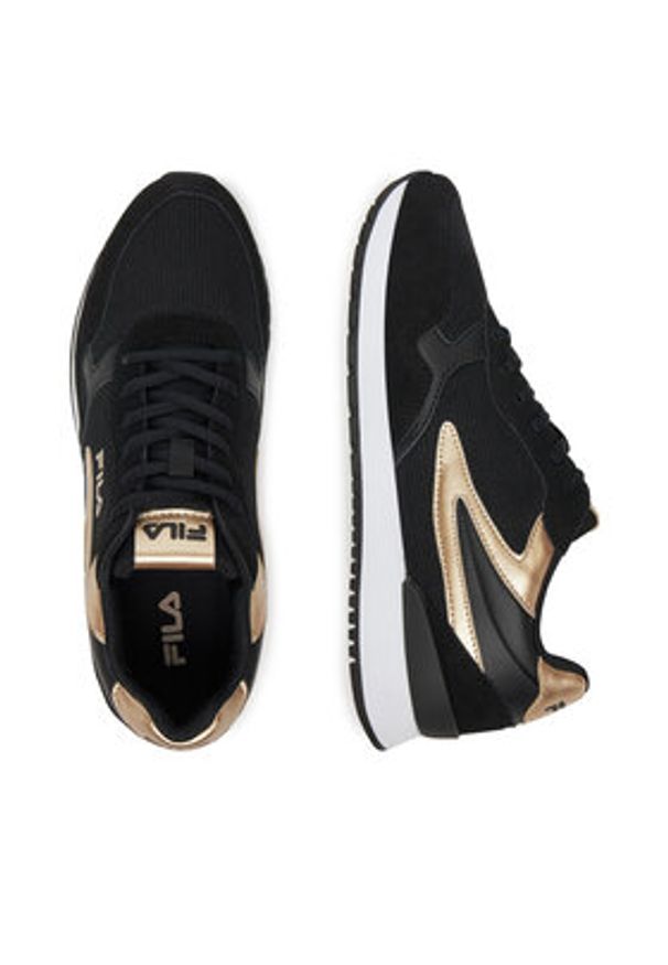 Fila Sneakersy VC-RUN WMN FFW0588_83058 Czarny. Kolor: czarny. Materiał: materiał. Sport: bieganie