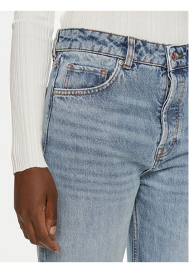 Hugo Jeansy 937_8 50519527 Niebieski Straight Fit. Kolor: niebieski