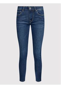 Pepe Jeans Jeansy Soho PL204174 Granatowy Skinny Fit. Kolor: niebieski