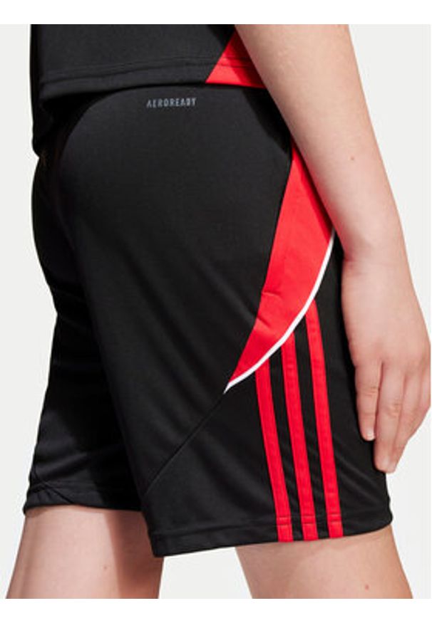 Adidas - adidas Szorty sportowe Tiro 24 Training JN4567 Czarny Regular Fit. Kolor: czarny. Materiał: syntetyk. Styl: sportowy
