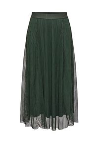 only - ONLY Spódnica midi 15214303 Zielony Regular Fit. Kolor: zielony. Materiał: syntetyk #10