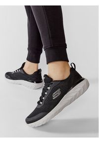 skechers - Skechers Sneakersy Decodus 232288/BLK Czarny. Kolor: czarny. Materiał: materiał #4