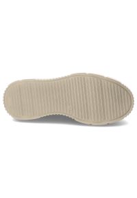 Beżowe Półbuty Armodo Modne Obuwie Damskie. Okazja: na co dzień. Zapięcie: klamry. Kolor: beżowy. Materiał: skóra. Styl: casual, klasyczny, elegancki #6