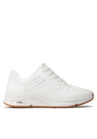 skechers - Skechers Sneakersy Mile Makers 155570/WHT Biały. Kolor: biały. Materiał: skóra