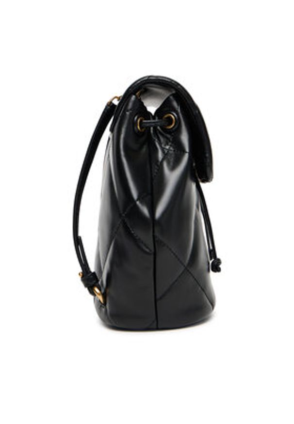 Tory Burch Plecak Kira Diamond 170485 Czarny. Kolor: czarny. Materiał: skóra