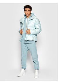 Rains Kurtka puchowa Unisex 1522 Błękitny Boxy Fit. Kolor: niebieski. Materiał: syntetyk