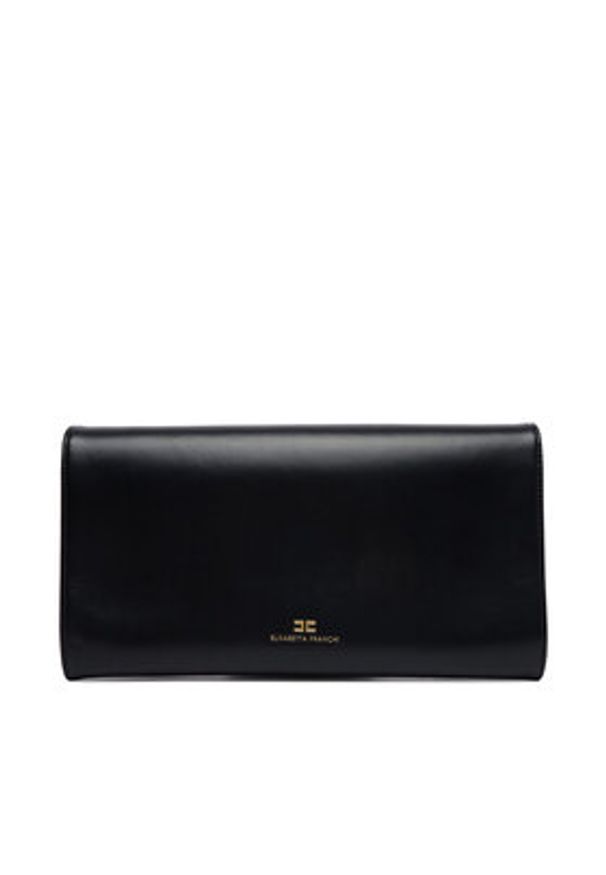 Elisabetta Franchi Torebka BS-99A-61E2-V350 Czarny. Kolor: czarny. Materiał: skórzane