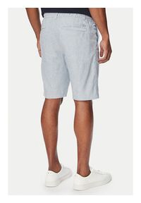 BOSS Szorty materiałowe 50559178 Niebieski Regular Fit. Kolor: niebieski. Materiał: len #2