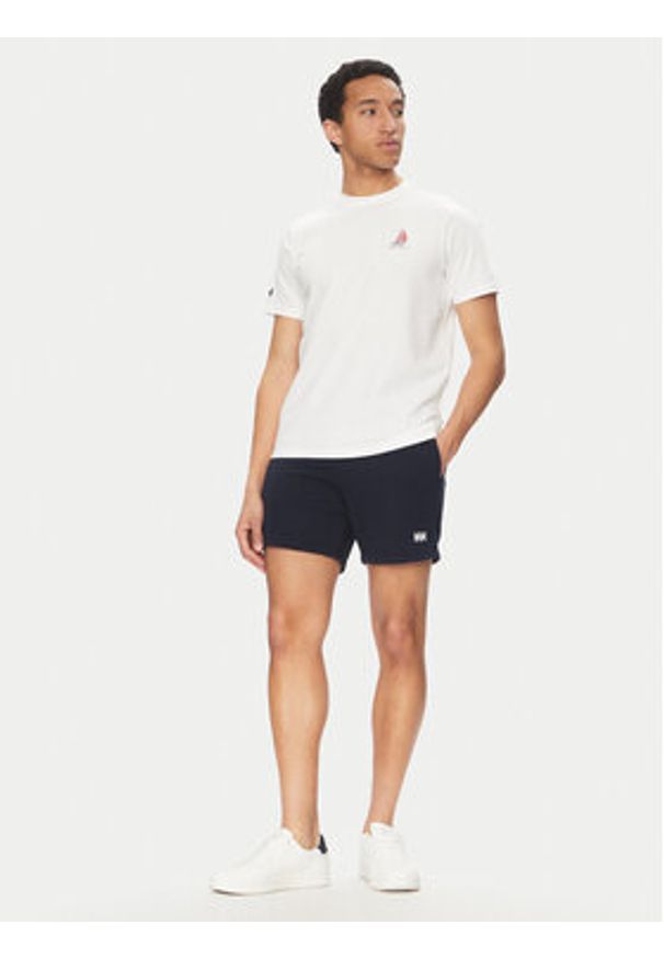 Helly Hansen Szorty sportowe Terry Loop 54291 Granatowy Regular Fit. Kolor: niebieski. Materiał: bawełna. Styl: sportowy