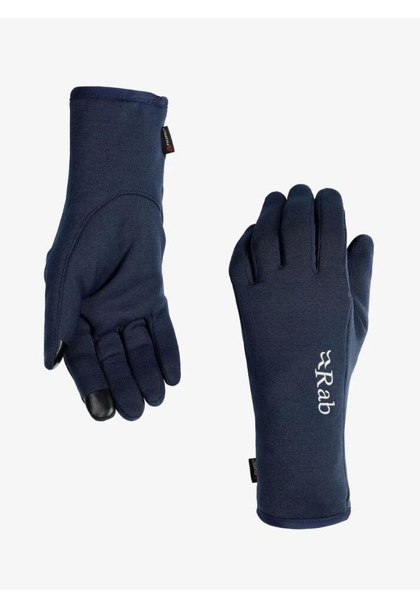 Rękawiczki Rab Power Stretch Contact Glove. Kolor: niebieski. Sezon: zima