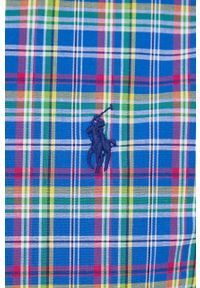 Polo Ralph Lauren koszula męska slim z kołnierzykiem button-down. Typ kołnierza: button down, polo. Materiał: tkanina. Wzór: aplikacja #2