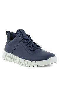 ecco - ECCO Półbuty Gruuv M 52520450595 Niebieski. Kolor: niebieski. Materiał: skóra #4
