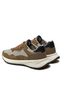 HOFF Sneakersy Lima 22435601 Khaki. Kolor: brązowy. Materiał: zamsz, skóra