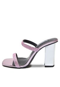 Karl Lagerfeld - KARL LAGERFELD Klapki KL33921 Różowy. Kolor: różowy. Materiał: materiał #5